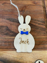 Load image into Gallery viewer, EASTER BUNNY Name Tags Personalised
