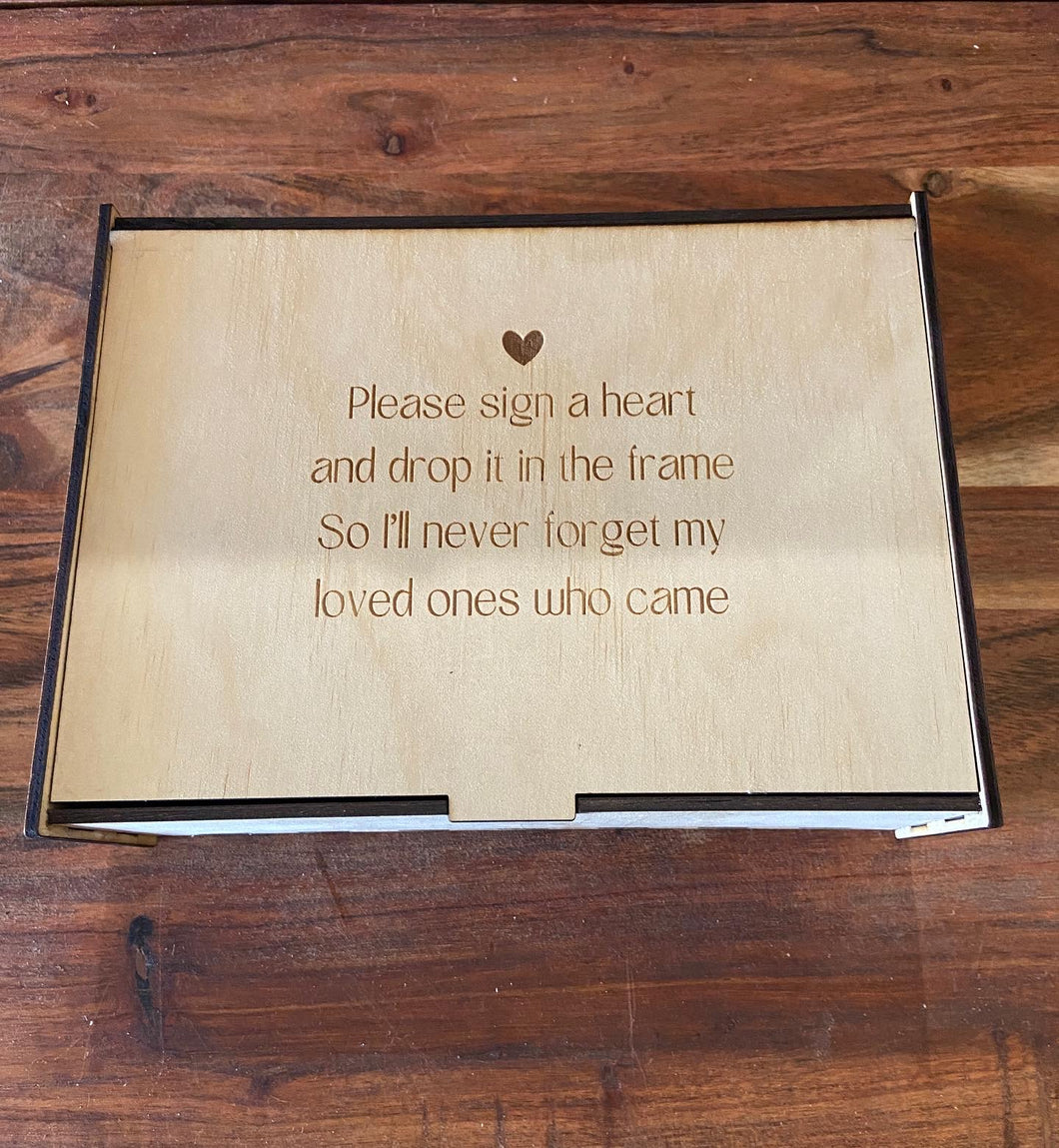 Box for Hearts for Drop Box