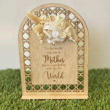 Load image into Gallery viewer, Rattan Inspired Arch for Mum, Nan, Grandmother, Grandma, Sister, Friend, Best Friend
